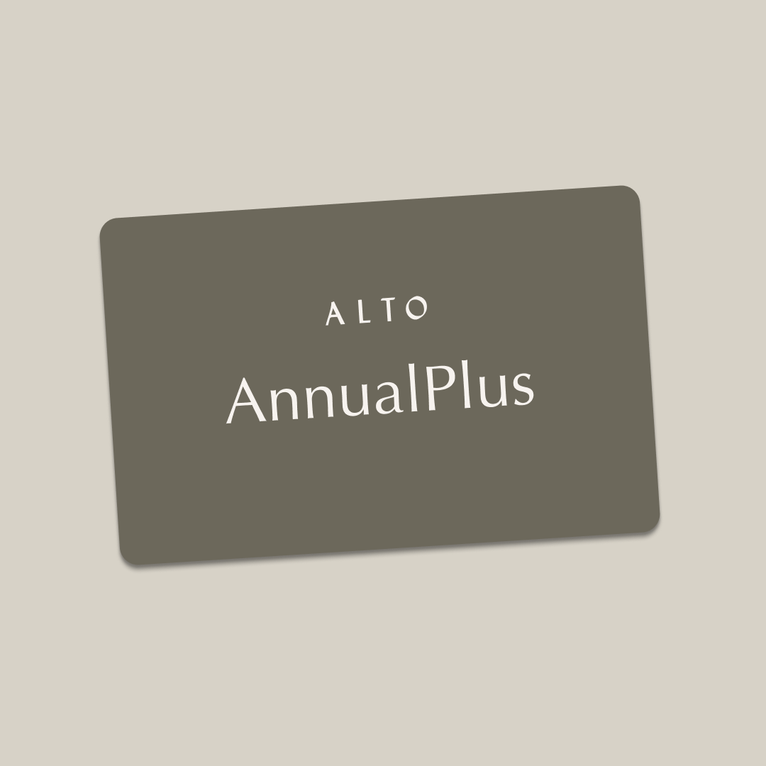 Alto AnnualPlus Membership